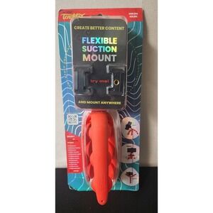 Tenikle Pro Flexible Tripod Bendable Suction Cup Camera & Phone Mount Red  NIP